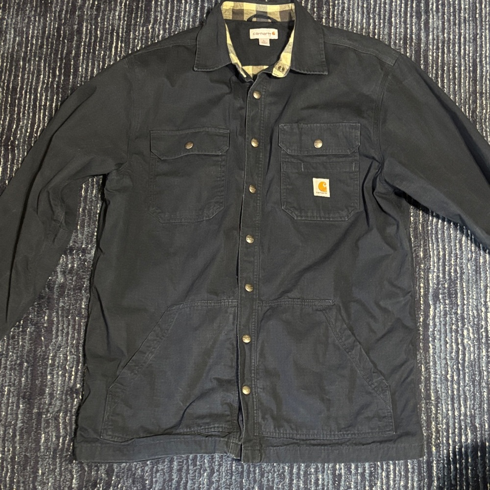 Carhartt Men's Dark Gray Shirt Jacket